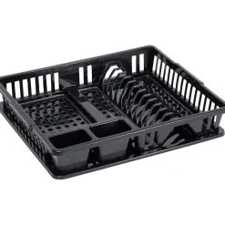 Egouttoir à vaisselle noir^Gifi