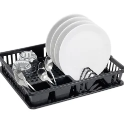 Egouttoir à vaisselle noir^Gifi