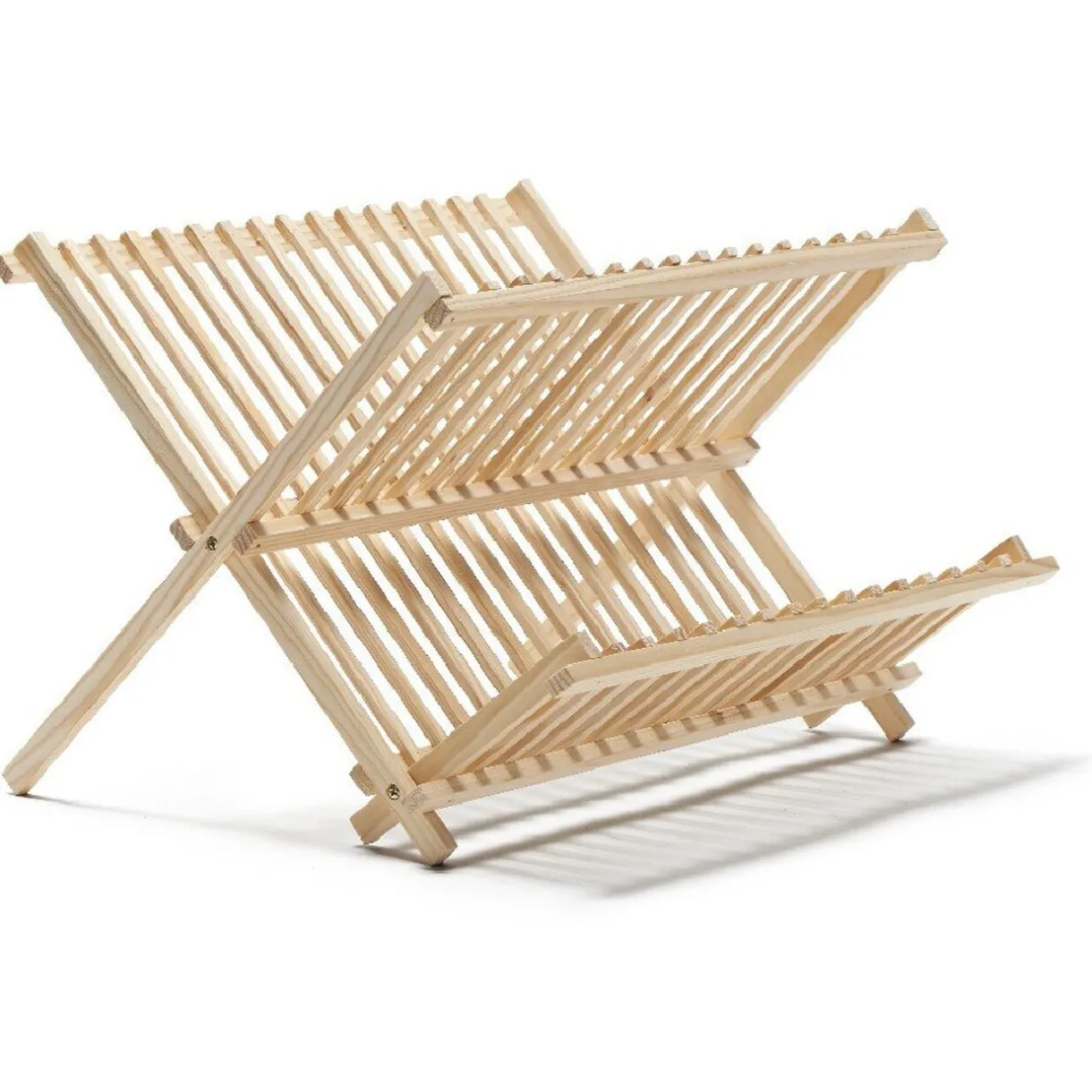 Egouttoir à vaisselle pin naturel^Gifi Hot