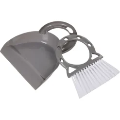 Nettoyage Et Entretien|Gifi Ensemble mini pelle et balayette gris