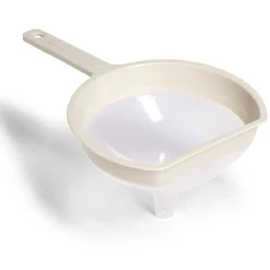 Entonnoir polypropylène blanc L22,5x9,5xH14,5cm^Gifi Online