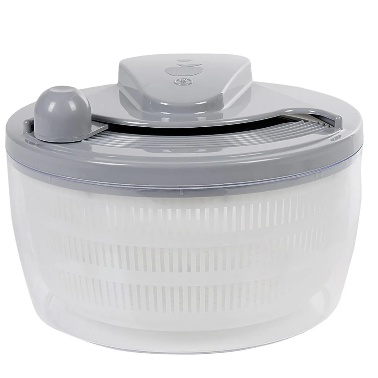 Essoreuse à salade automatique rotation par manette balai^Gifi Outlet