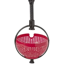 Essoreuse à salade plastique rouge^Gifi Discount