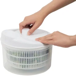 Essoreuse à salade plastique blanc 4,5l^Gifi Best