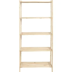 Rangement|Gifi Etagère 5 niveaux en pin naturel