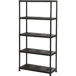 Rangement|Gifi Etagère 5 niveaux noire