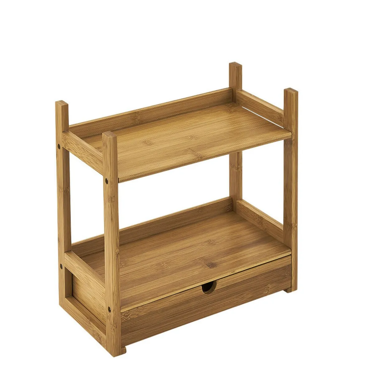 Hot Gifi Etagère de rangement pour salle de bain en bambou