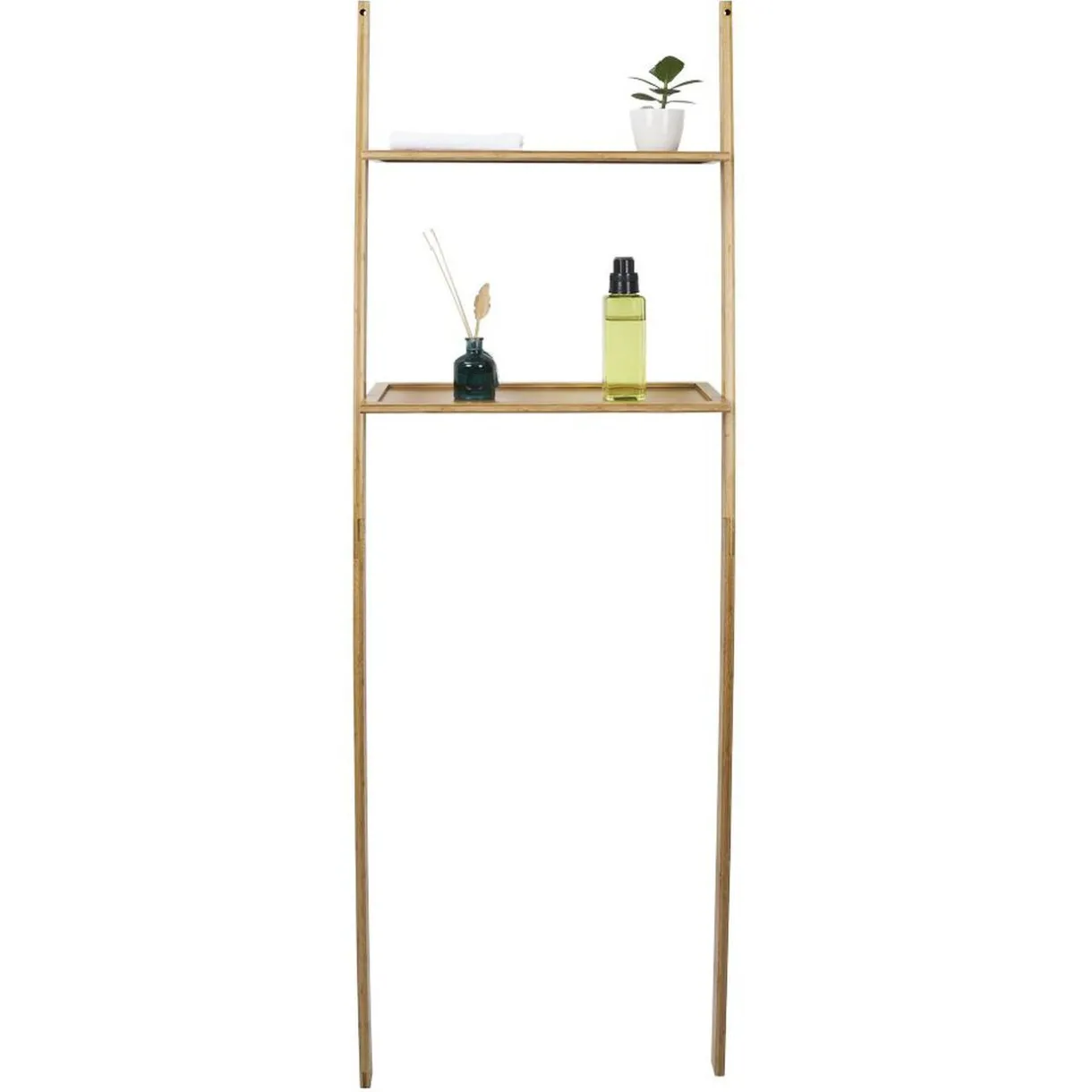 Outlet Gifi Etagère haute pour WC en bambou