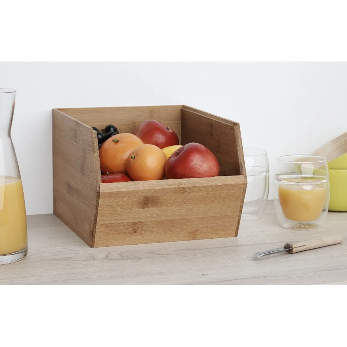 Etagère superposable bambou^Gifi Clearance