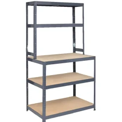 Rangement|Gifi Etagère établi d'atelier 5 niveaux