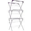 Entretien Du Linge|Gifi Etendoir à linge accordéon violet