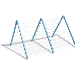 Entretien Du Linge|Gifi Etendoir à linge baignoire extensible bleu