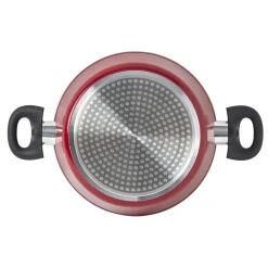 Faitout aluminium rouge ø 24 cm^Gifi Discount