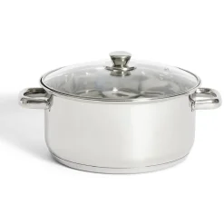 Faitout tous feux dont induction inox et verre Ø25,5cm^Gifi Sale