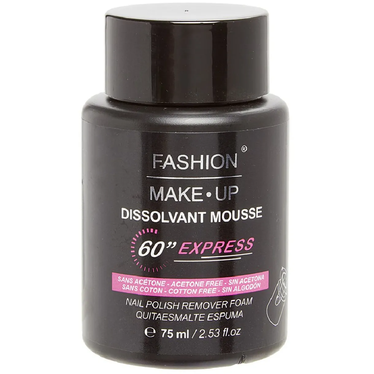 Best Gifi Fashion Make Up Dissolvants mousse 60''Express