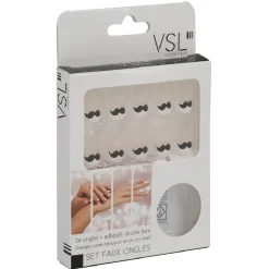 Sale Gifi Faux ongle moustache x24
