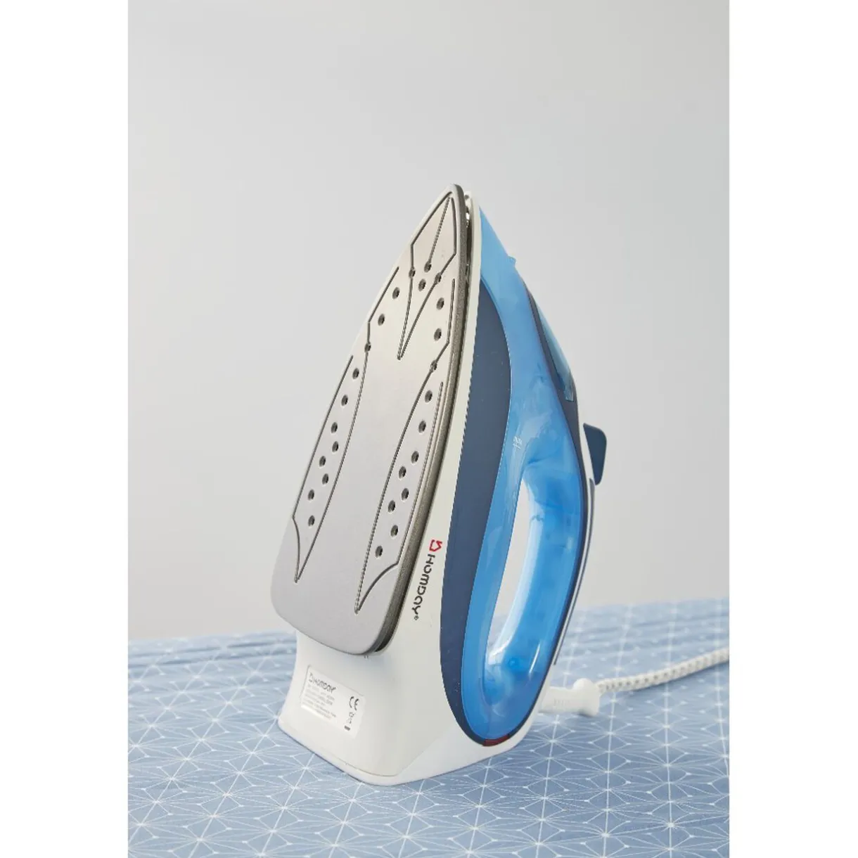 Entretien Du Linge|Gifi Fer à repasser Homday bleu et blanc