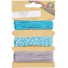 Best Gifi Ficelle bleu blanc L. 5 m x3