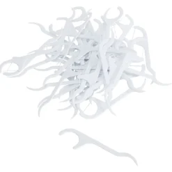 Sale Gifi Fil dentaire avec manche cure dents 50 pièces