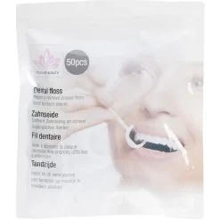 Sale Gifi Fil dentaire avec manche cure dents 50 pièces