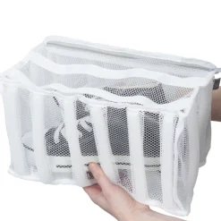 Entretien Du Linge|Gifi Filet de lavage pour chaussures blanc