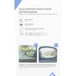Clearance Gifi Fim de protection pour rétroviseur anti pluie anti buée x2