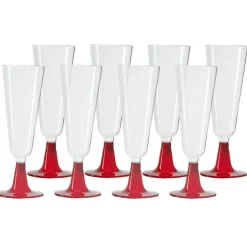Flûte à champagne plastique x8^Gifi Sale