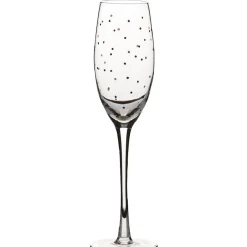 Flûte à champagne transparent motif pois^Gifi Outlet