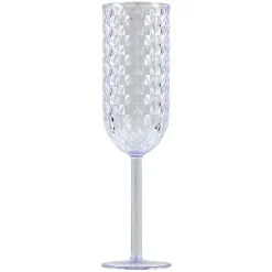 Flûte de champagne en plastique design diamant x6^Gifi Best