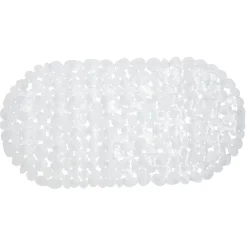 Outlet Gifi Fond de baignoire antidérapant design galet pvc blanc