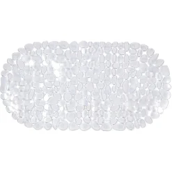 Best Gifi Fond de baignoire design galet pvc transparent