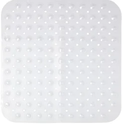 Online Gifi Fond de douche design bulle relief pvc blanc transparent