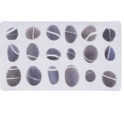 Outlet Gifi Fond de douche galet gris PVC