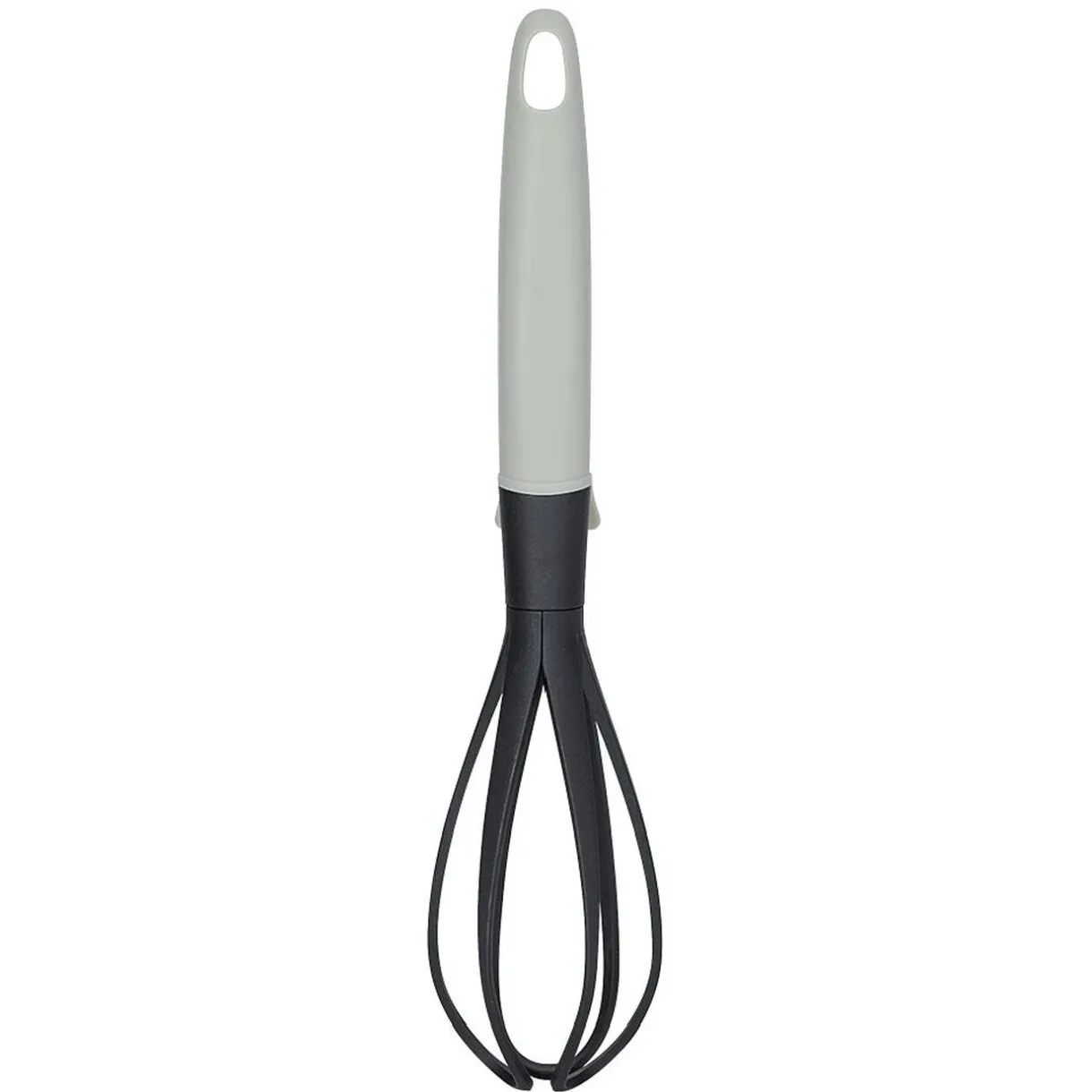 Fouet de cuisine avec accroche rebord noir et gris^Gifi Outlet