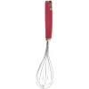 Fouet de cuisine en inox manche en polypropylène rouge^Gifi Discount