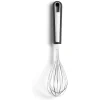 Fouet en inox avec manche en plastique noir L.29,5cm^Gifi Outlet