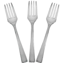 Fourchette à cocktail gris acier x12^Gifi