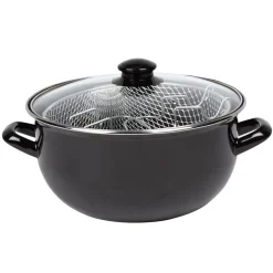 Friteuse avec panier et couvercle^Gifi Clearance