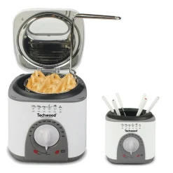 Friteuse et fondue 2 en 1 Techwood^Gifi Online