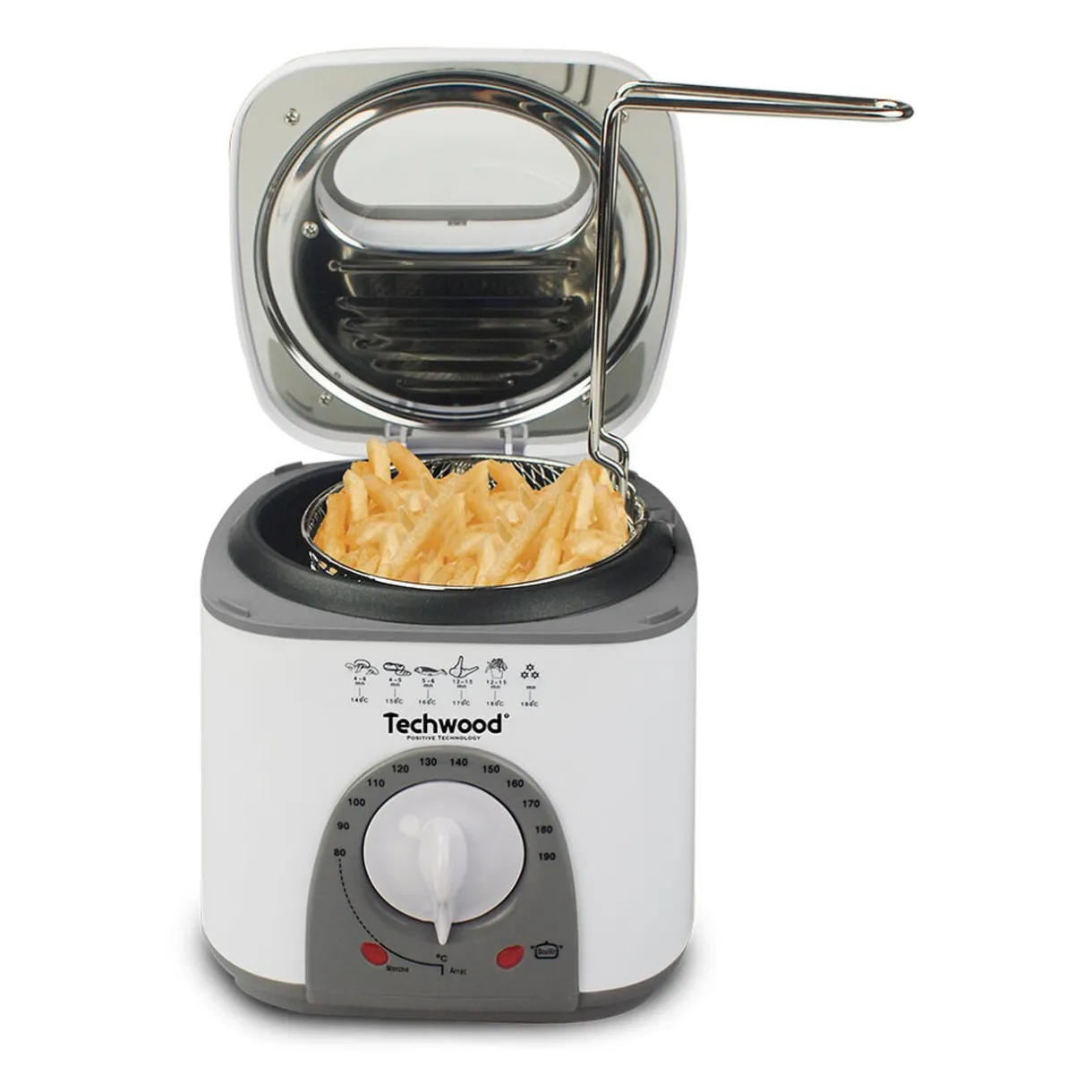 Friteuse et fondue 2 en 1 Techwood^Gifi Online