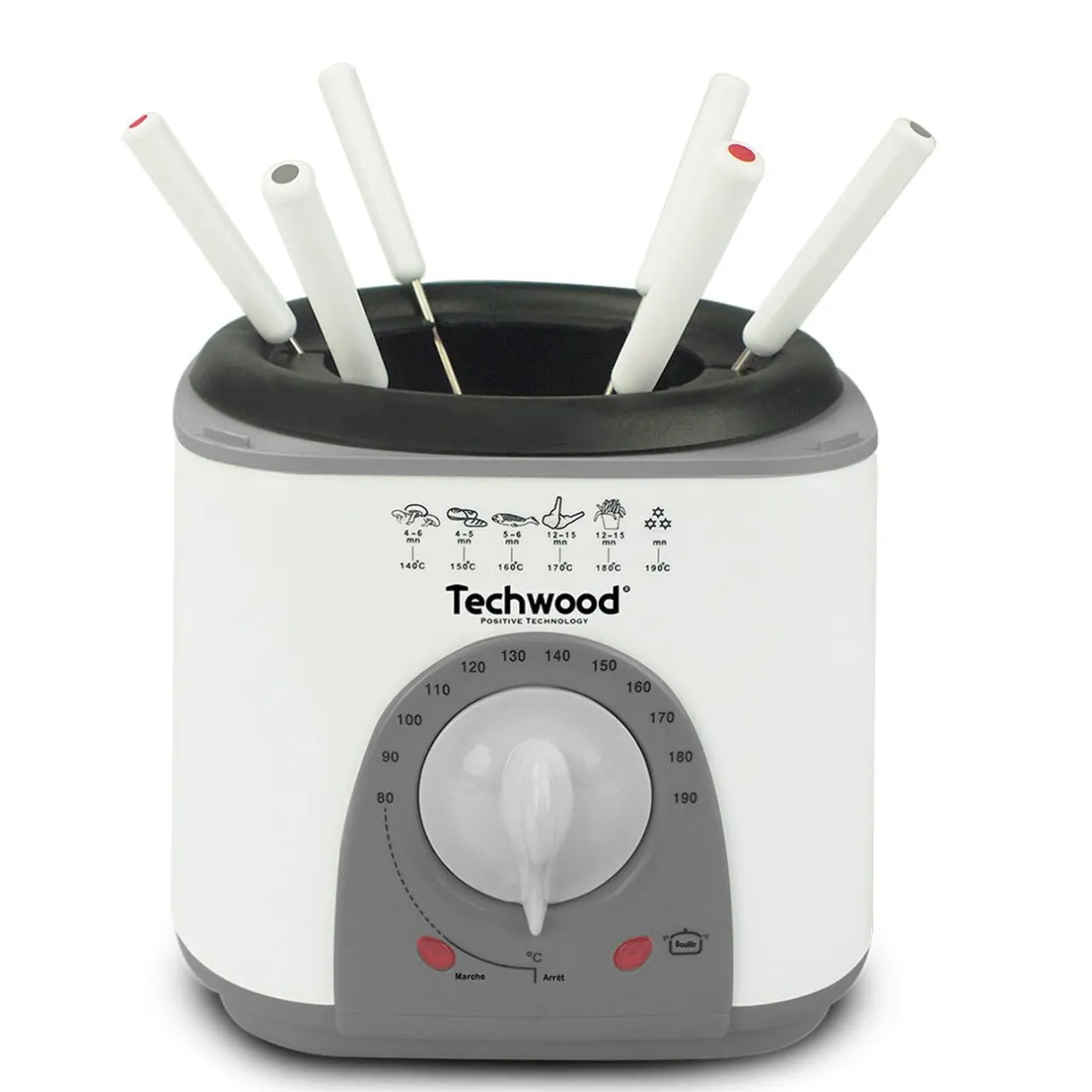 Friteuse et fondue 2 en 1 Techwood^Gifi Online