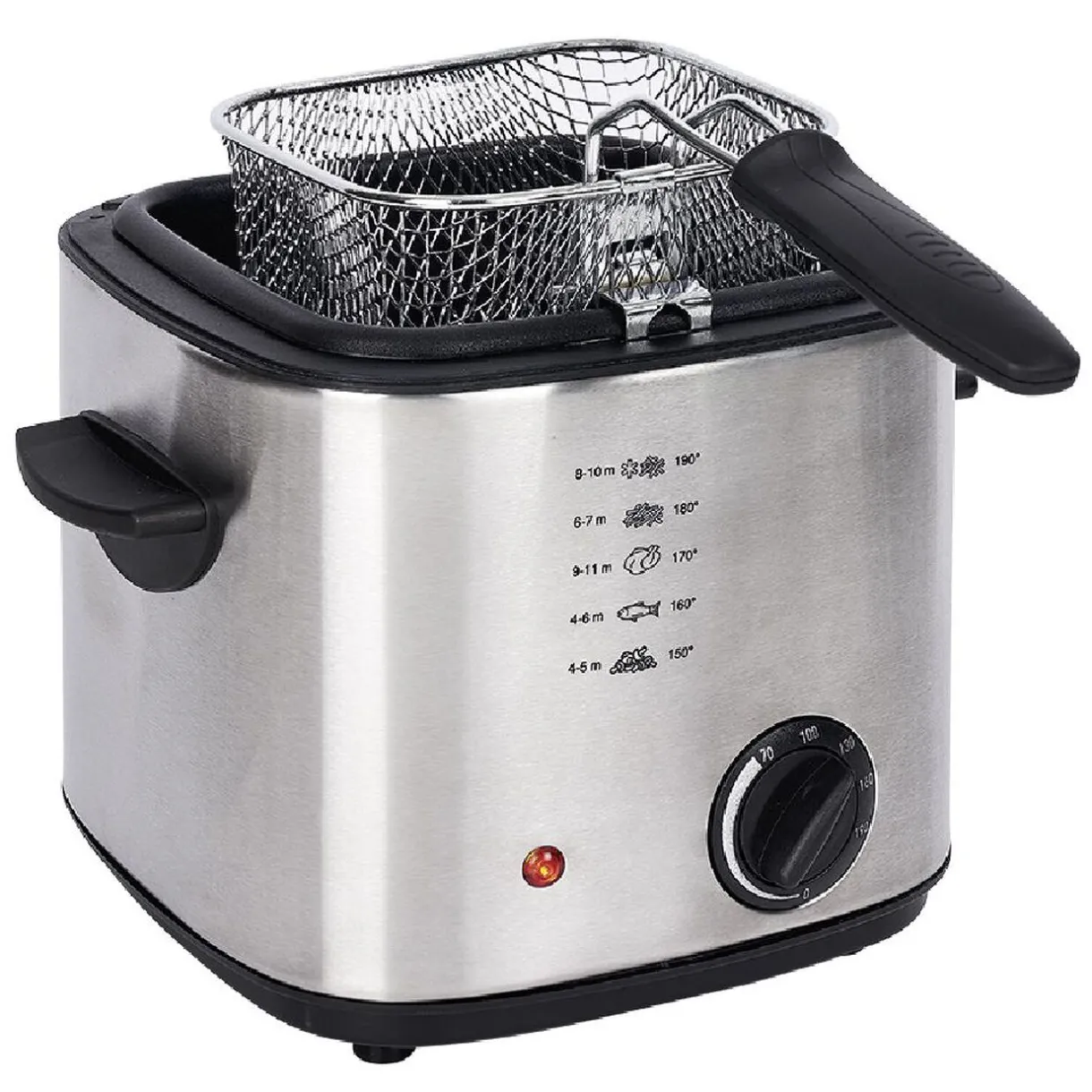 Friteuse et fondue en inox gris^Gifi Sale