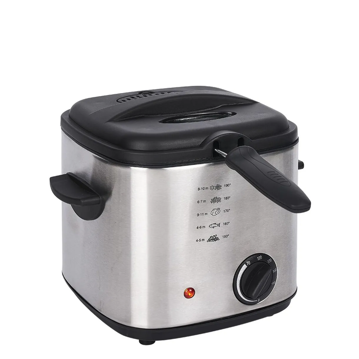 Friteuse et fondue en inox gris^Gifi Sale