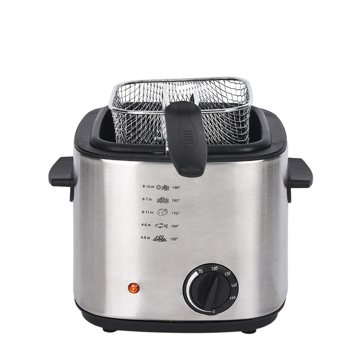 Friteuse et fondue en inox gris^Gifi Sale