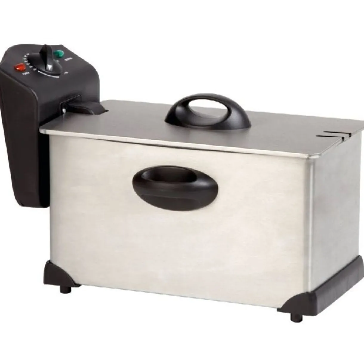 Friteuse inox 3,5 L Homday^Gifi Best