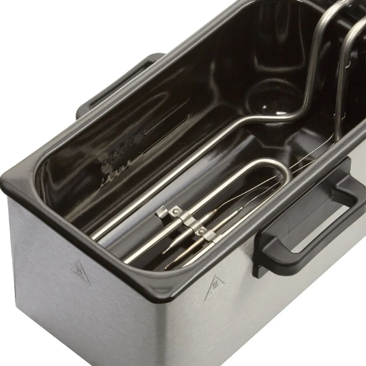 Friteuse inox Homday 3 L^Gifi Discount