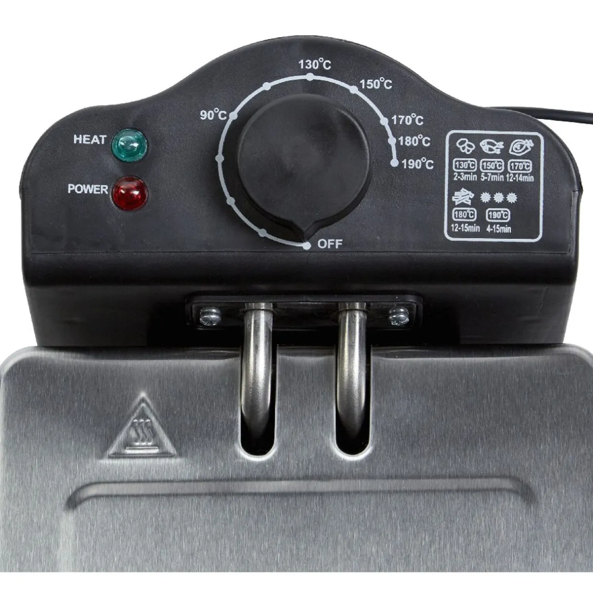 Friteuse inox Homday 3 L^Gifi Discount