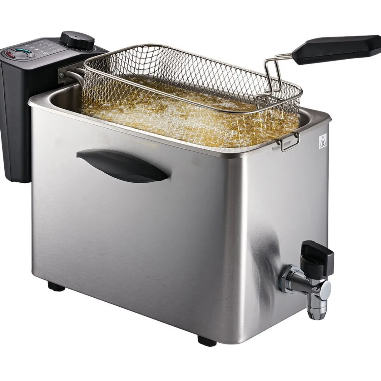 Friteuse semi professionnelle Cuisilux avec robinet 4L^Gifi Outlet
