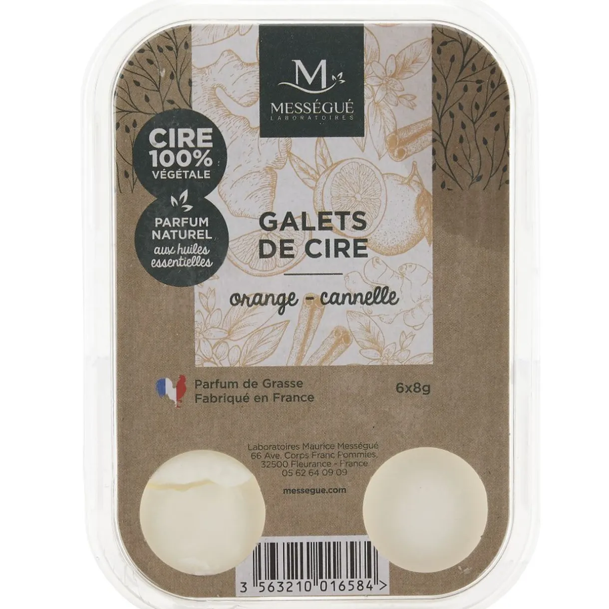 Online Gifi Galet de cire Orange Cannelle