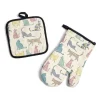 Gant de cuisine manique motifs chats^Gifi Online